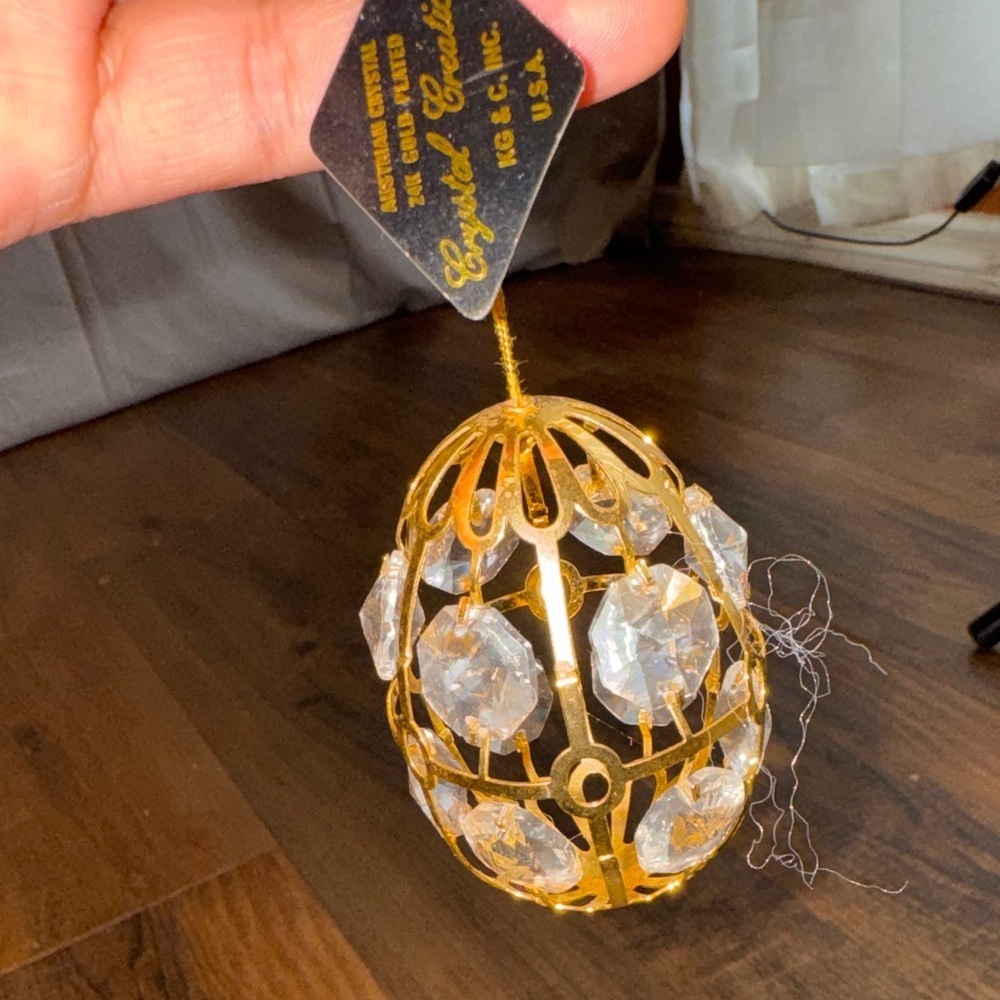 Gold Ornament 24k Gold plated